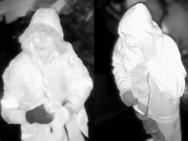 CCTV images of two men police want to speak to