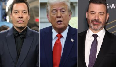 Trump reiterates claim that Kimmel and Fallon will be canceled while discussing Howard Stern