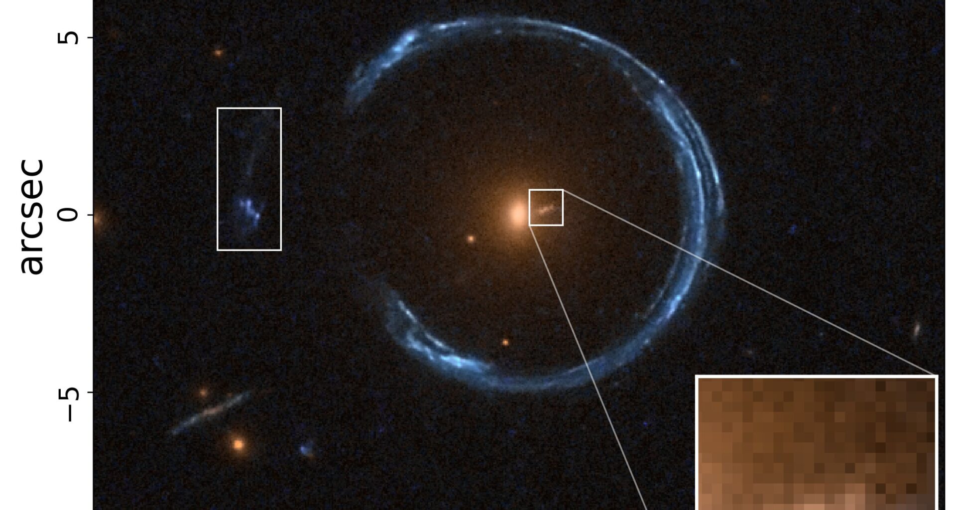 Cosmic Horseshoe galaxy harbors what may be the most massive black hole ever detected