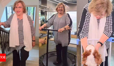 Helen’s weight loss and fitness transformation at 86: Celebrity fitness trainer reveals she can jump on a trampoline, climb stairs and play with a puppy | Hindi Movie News