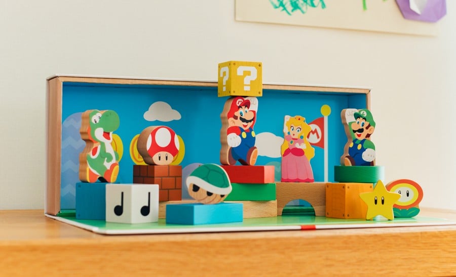 Super Mario Wood Block amiibo