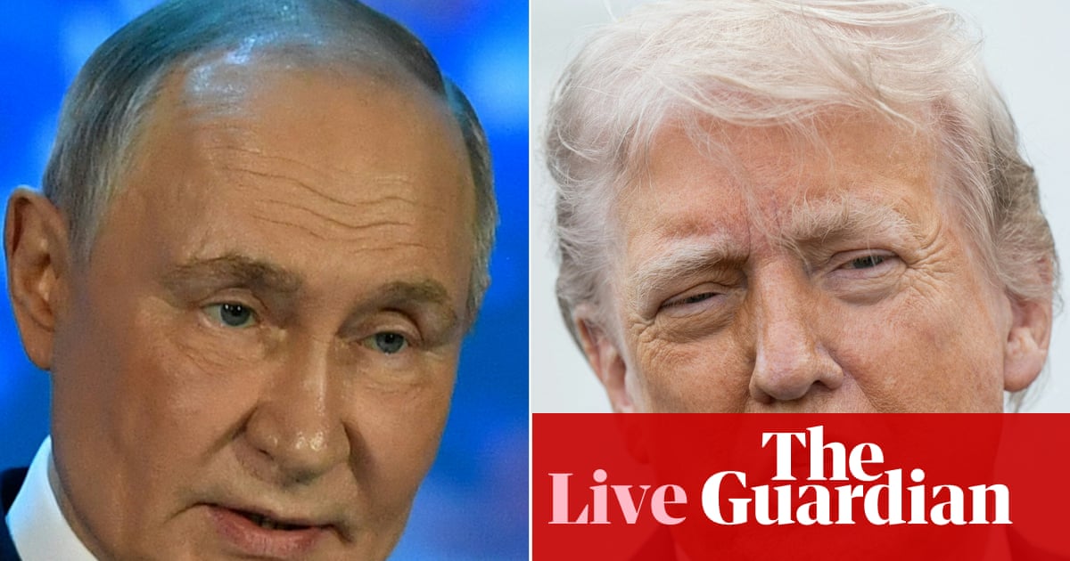 Trump ‘very disappointed’ in Putin on his deadline day for Russia to move towards Ukraine ceasefire – Europe live | Europe