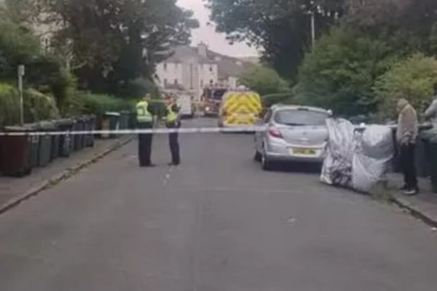 Emergency services at the scene