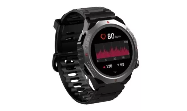 Black smart watch