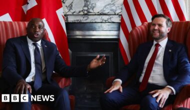 Vance and Lammy host Ukraine talks ahead of US-Russia summit