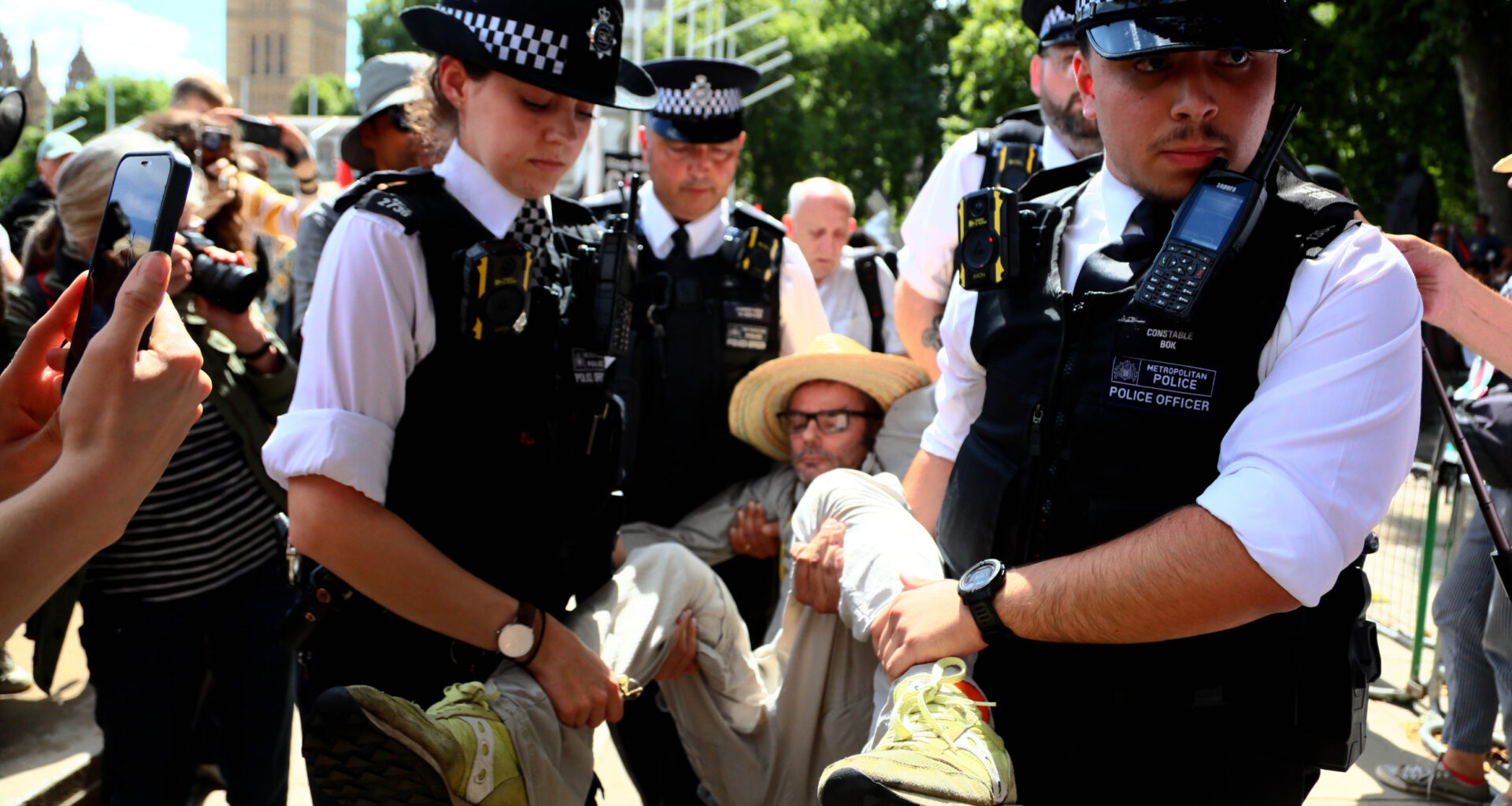 UK protests