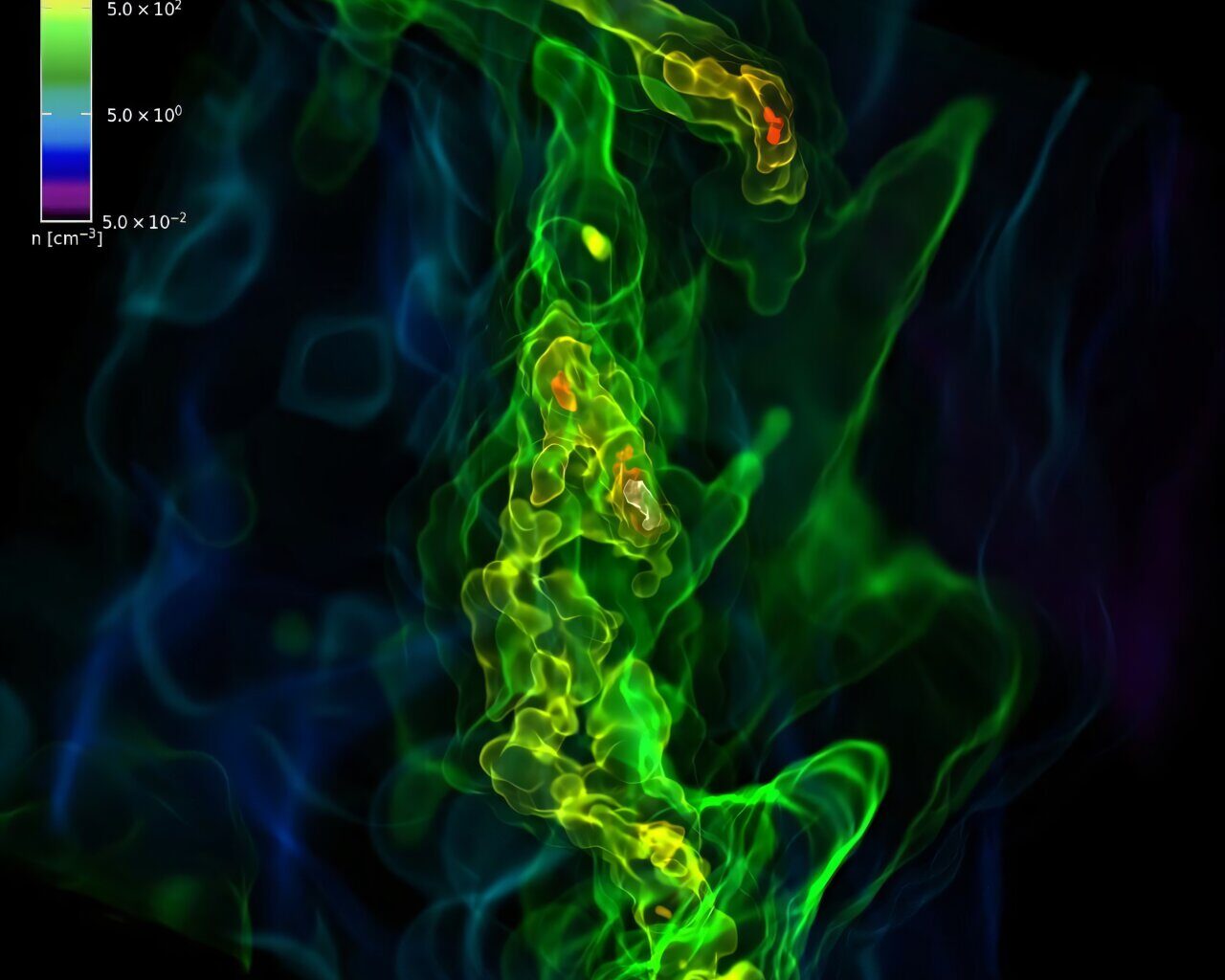 The universe's first stars unveiled in turbulent simulations
