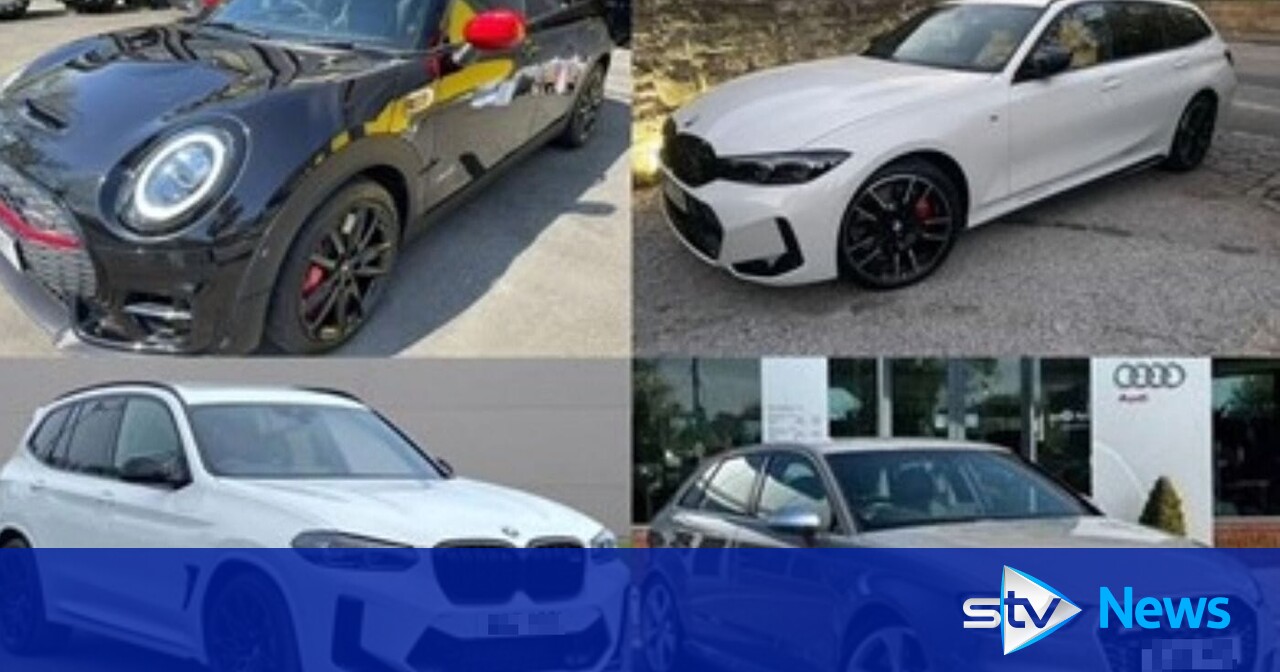 Police treating theft of eight 'high-value' cars across Central Belt as linked 