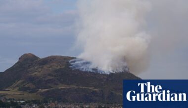 Firefighters tackle blaze at Arthur’s Seat landmark in Edinburgh | Edinburgh