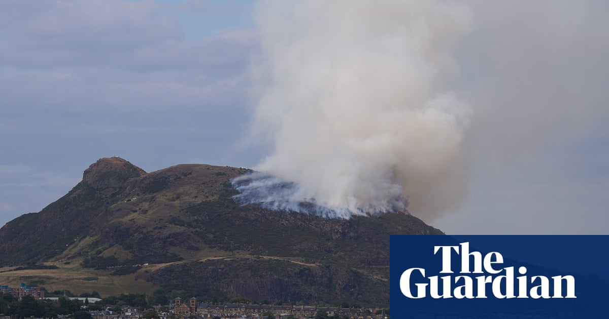 Firefighters tackle blaze at Arthur’s Seat landmark in Edinburgh | Edinburgh