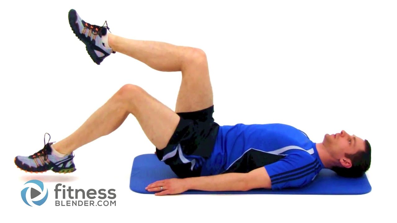 Pilates Toe Taps, Single - YouTube