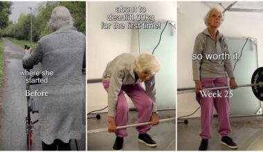 Woman shares video of her 82 year old mom deadlifting 30 kg; shows her progress from walking with support to being fit | Health