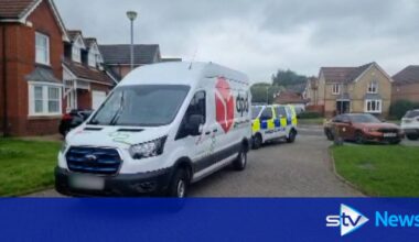 Two boys, 13, charged after police chase stolen DPD van in Cambuslang 'joyride'