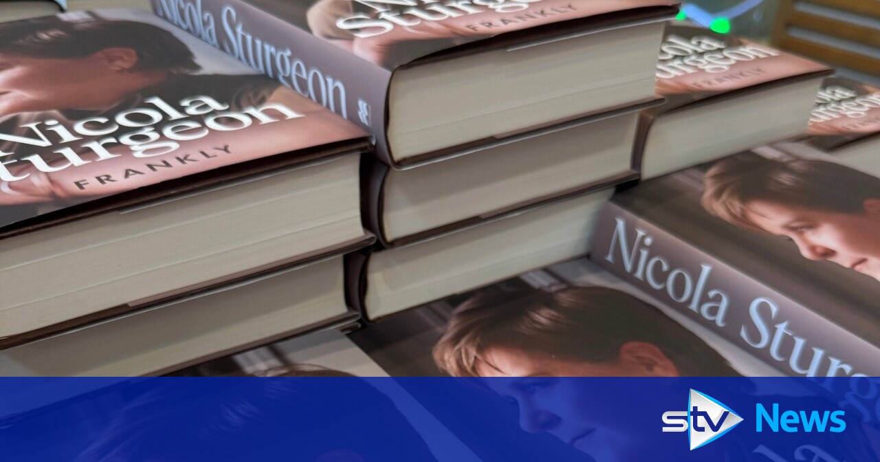 Nicola Sturgeon memoir on sale three days early in Glasgow