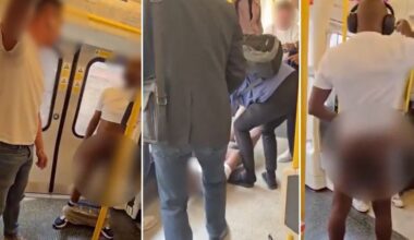 London Underground passengers who 'assaulted' naked man on Tube face arrest