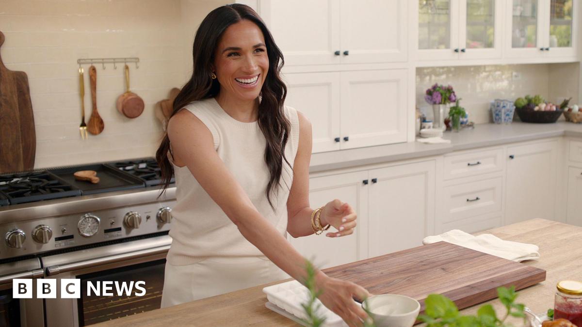 Meghan in her Netflix series With Love Meghan