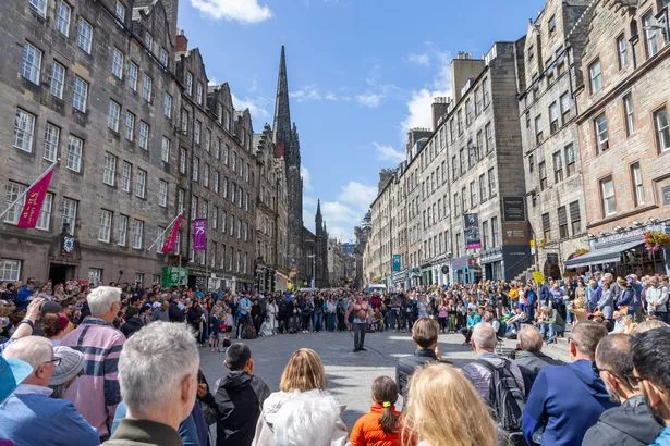 A picture of Edinburgh fringe festival