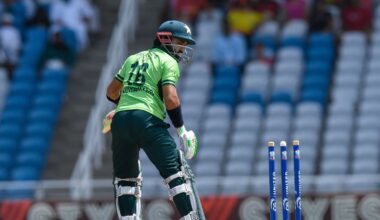 Mohammad Rizwan refuses to leave the crease after getting out for golden duck; WI bowling coach berserk: 'How dare you?'