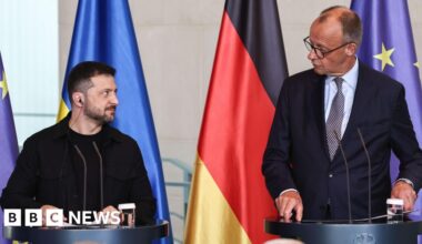 European leaders tentatively hopeful after call with Trump ahead of Ukraine summit