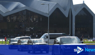 US vice president JD Vance's family visit Glasgow Transport Museum
