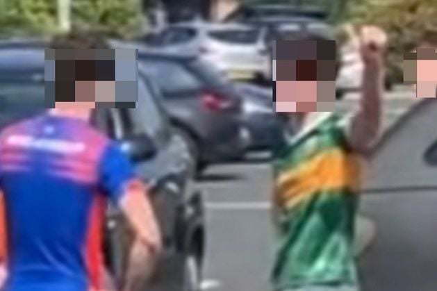 Connswater: DUP leader hits out after online footage of altercation in east Belfast car park
