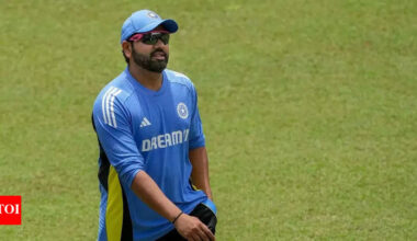 Rohit Sharma back on the field, gears up for ODI comeback - WATCH | Cricket News