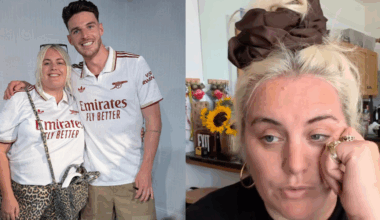 Plus-size influencer speaks out on 'utterly disgusting' trolling over viral Declan Rice photo