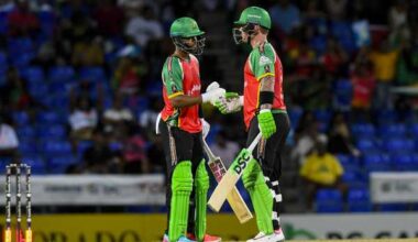 McDermott, Hope help Guyana Amazon Warriors to a winning start