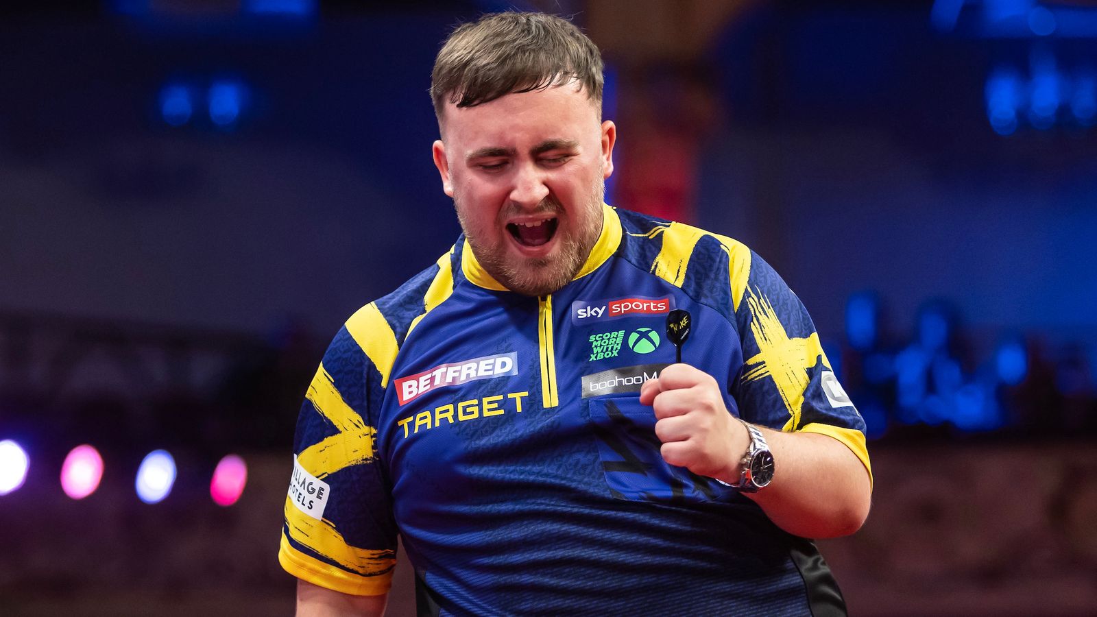 Luke Littler at World Matchplay