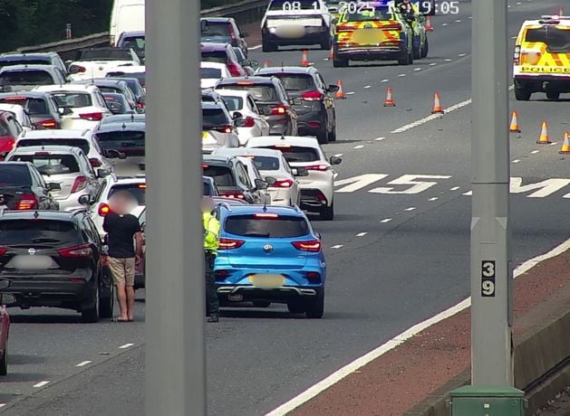 M2 crash, Belfast: Single lane on motorway reopens as motorists face hours of disruption following major crash