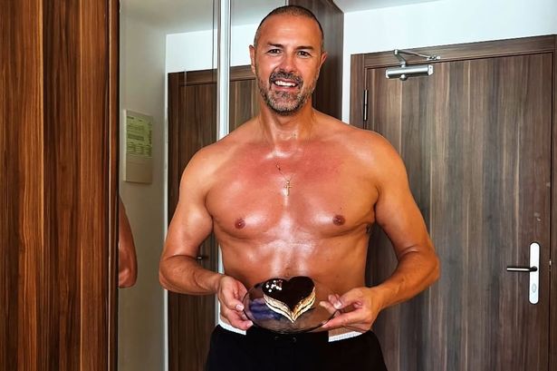 Paddy McGuinness has shown off his impressive body in a new snap