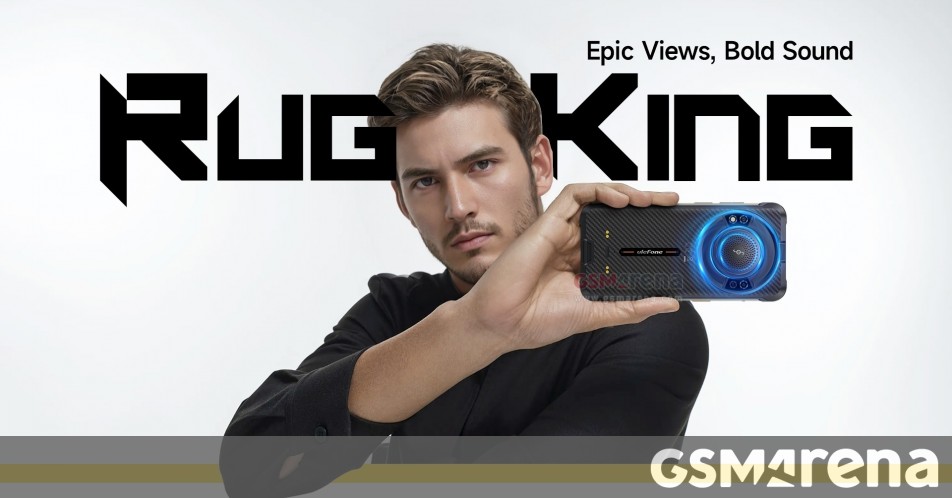 Here's the Ulefone RugKing with a 9,600 mAh battery, glare flashlight, and 126 dB speaker