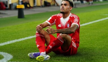 Luis Diaz makes touching tribute to former Liverpool teammate Diogo Jota as he scores for Bayern Munich on debut