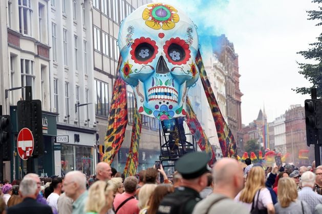 Belfast Mela: Thousands line streets as annual festival brings colour and music to city