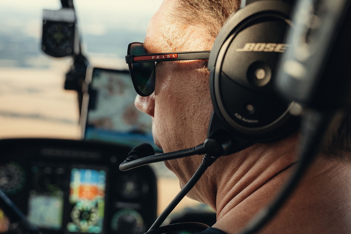 The sense of freedom that pushed helicopter pilot James Vowles to the skies