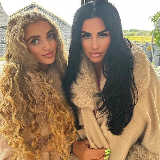 Katie Price and Princess Andre