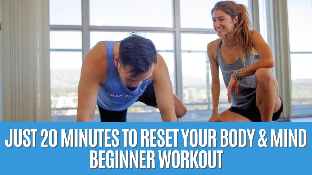 Beginner 20-Minute Bodyweight Workout - YouTube
