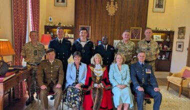 Mayor of Solihull thanks military personnel for their contribution to the borough