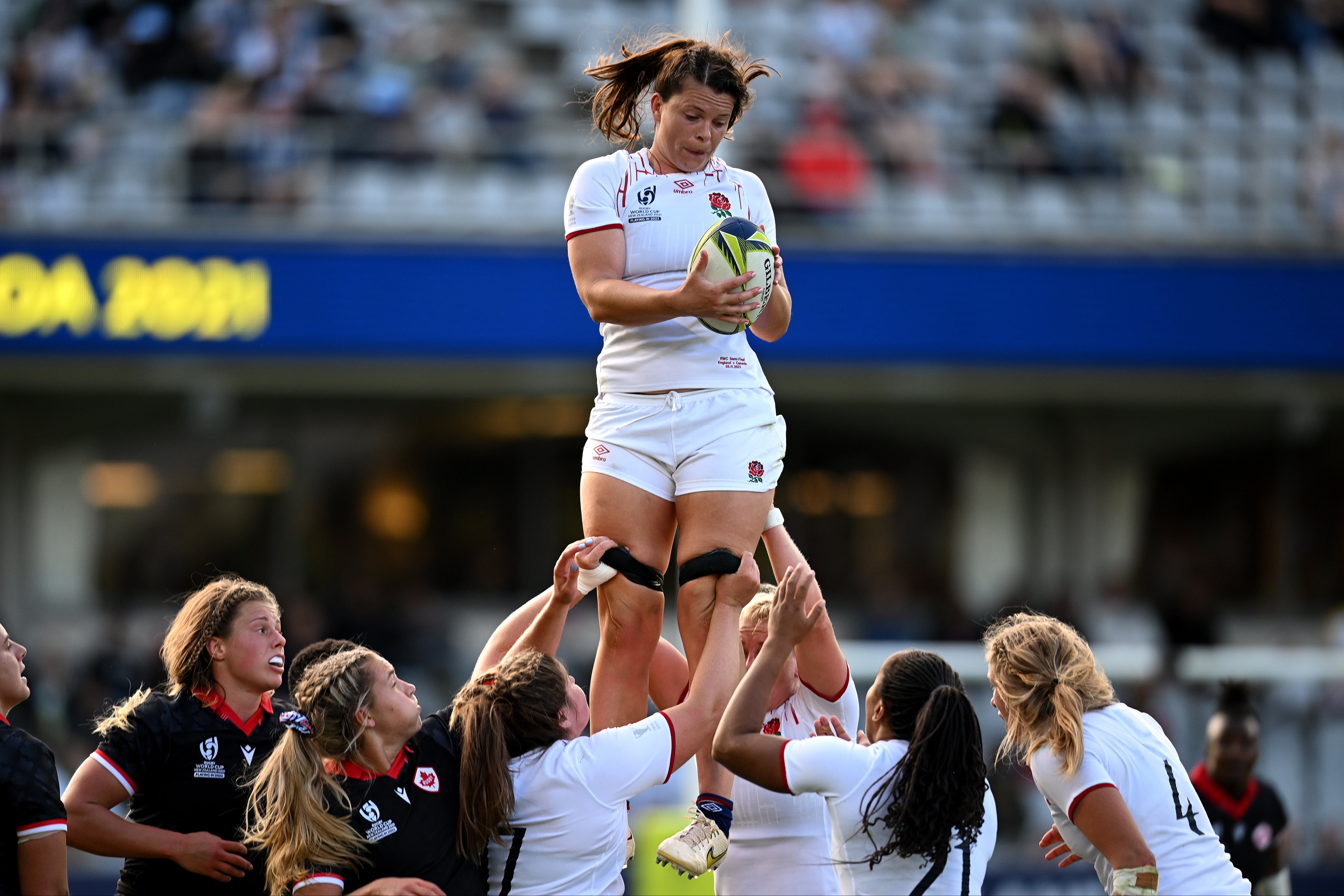 Abbie Ward is one of England’s best lineout forwards