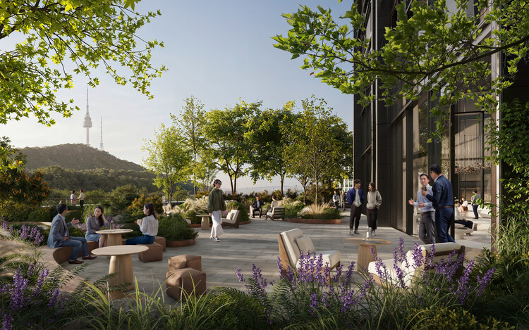 Foster + Partners Reveals Design for Mixed-Use Development in Central Seoul, South Korea - Image 4 of 7