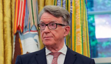 UK ambassador Peter Mandelson lobbies for Super Bowl to be held in Britain