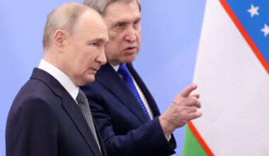 Putin and Ushakov