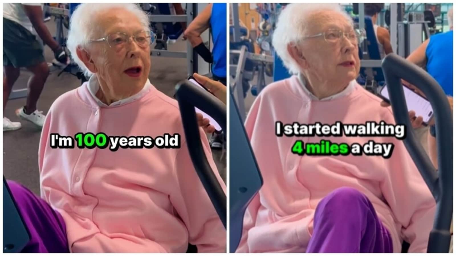 100-year-old woman says she walks 4 miles every day to stay fit, shares secret to longevity: ‘A lot of exercise, sleep’ | Health