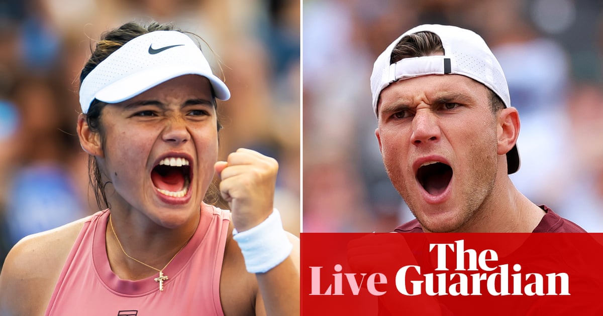 US Open mixed doubles: Draper/Pegula v Alcaraz/Raducanu and more – live | US Open Tennis 2025