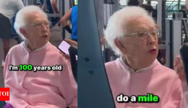100-year-old woman walks 4 miles daily to stay fit revealing her secret to longevity and healthy ageing |