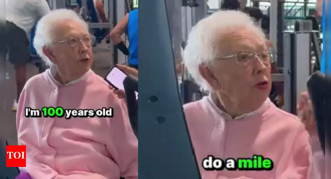 100-year-old woman walks 4 miles daily to stay fit revealing her secret to longevity and healthy ageing |