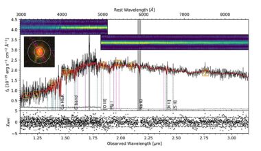 Observations explore nature of massive ancient galaxy