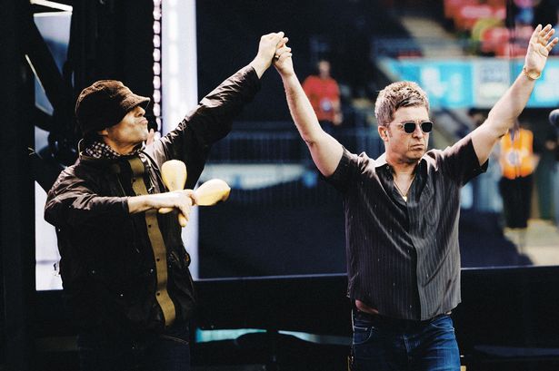 Liam and Noel Gallagher ahead of Wembley Stadium gigs