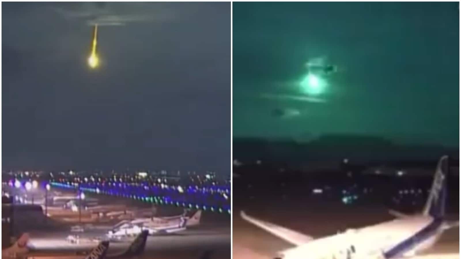 Fireball meteor lights Japan's sky up in blue, caught on camera | WATCH | World News