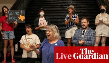 Texas Republicans set to approve Trump-backed new congressional map – US politics live | US news